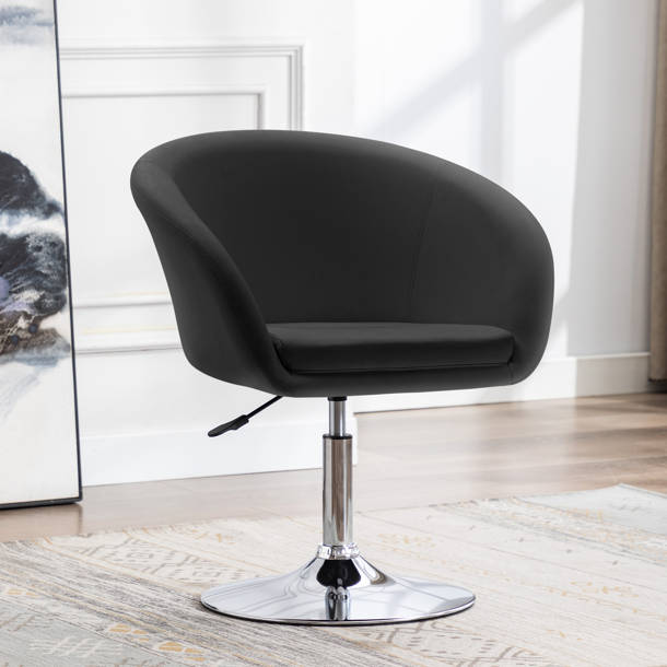 Orren Ellis Renea Swivel Adjustable Height Bar Stool & Reviews Wayfair